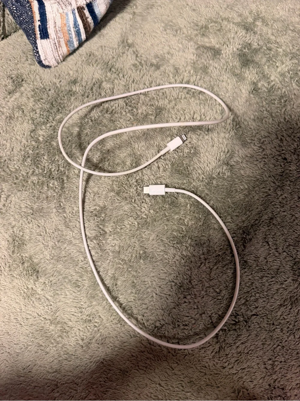 White Micro-USB to USB Charging & Data Cable